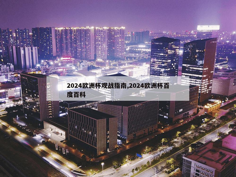 2024欧洲杯观战指南,2024欧洲杯百度百科