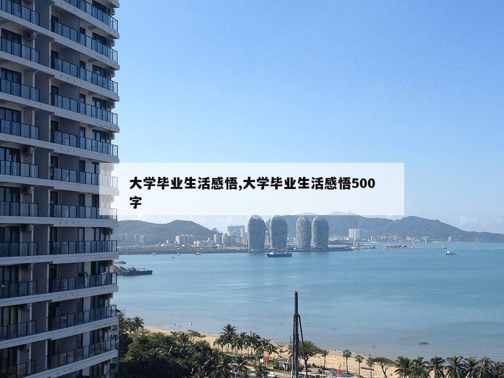 大学毕业生活感悟,大学毕业生活感悟500字